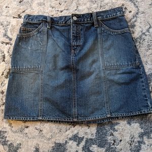GAP Jeans Denim Skirt Size 10